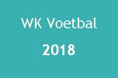 WK Voetbal 2018 Wedstrijden Uitslagen Logo